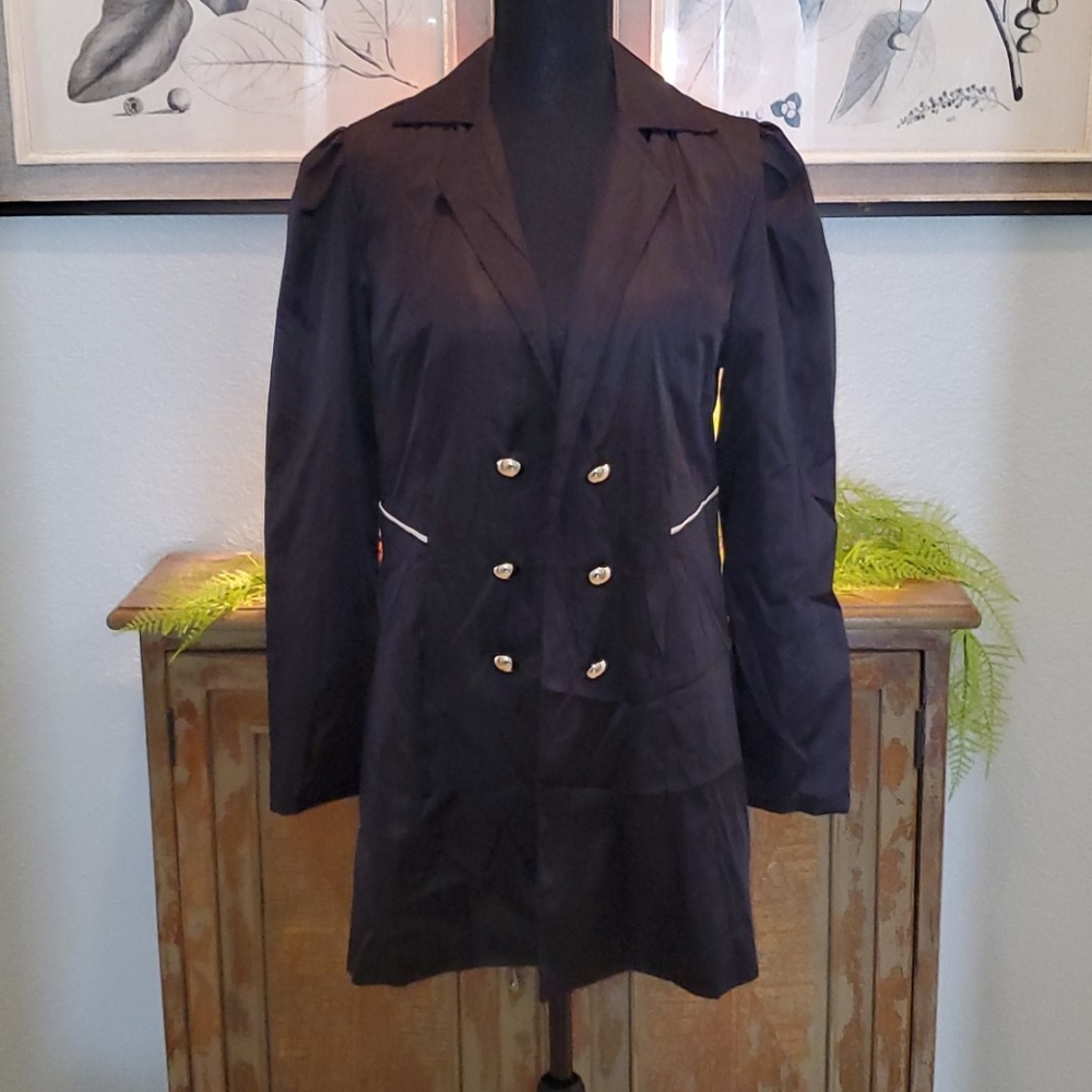 Double Breasted, Lightweight Coat - image 1